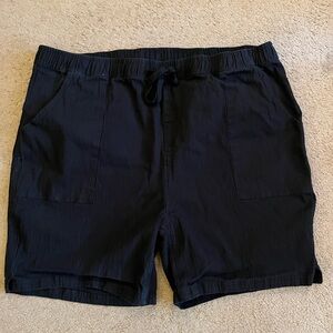 The Hundreds Black Elastic Waist Shorts NWOT
